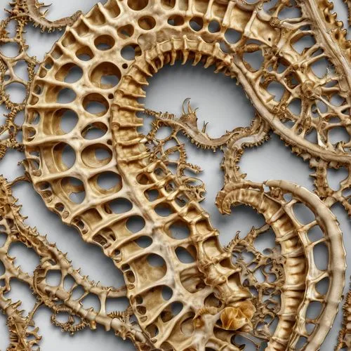 wood skeleton,fish skeleton,fossilized resin,lion's skeleton,dinosaur skeleton,steampunk gears,vertebrae,ammonite,fishbones,fish bones,the laser cuts,rib cage,gears,skeletal structure,fossils,skeleton leaves,honeycomb structure,bicycle chain,skeleton,skeletal,Photography,General,Realistic