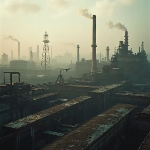 refineries,industrial landscape,refinery,oil refinery,industries,refiners,cosmodrome,industrial area,industriels,chemical plant,industrialization,industrial plant,industrie,industrial,petrochemical,petrochemicals,factories,industrialize,severomorsk,steel mill,Photography,General,Realistic