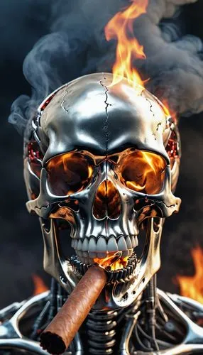 smoke background,cigar,smoking cigar,burning cigarette,panhead,robusto,scull,smoker,smoking pipe,cigarettes on ashtray,industrial smoke,fire background,smoking man,endoskeleton,cigar tobacco,crossbones,cuban cigar,skull rowing,plissken,smoggiest,Photography,General,Realistic