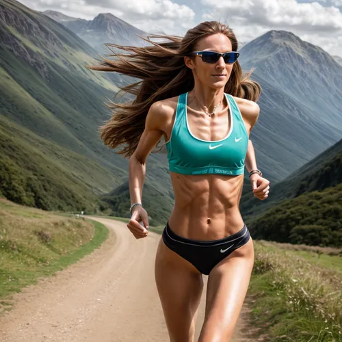 female runner,run uphill,sprint woman,trail running,middle-distance running,long-distance running,free running,shredded,ultramarathon,fat loss,athletic body,muscle woman,abs,women's health,six pack abs,endurance sports,fitnes,running,to run,running machine