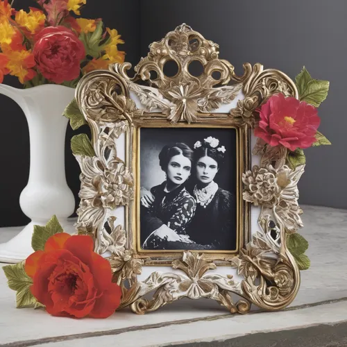 Create vintage-inspired frames for nostalgic photos,gold foil art deco frame,decorative frame,wedding frame,glitter fall frame,digital photo frame,photo frames,floral silhouette frame,fall picture fra