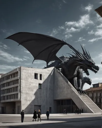 black dragon,dragon of earth,dragon,wyrm,dragons,draconic,dragon design,seat dragon,gargoyles,bundestag,dragon bridge,kings landing,dragon palace hotel,game of thrones,fire breathing dragon,futuristic art museum,heroic fantasy,digital compositing,heroes ' square,green dragon,Conceptual Art,Fantasy,Fantasy 33