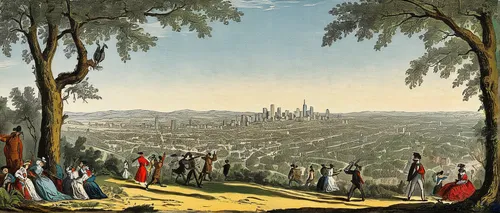 sanssouci,parramatta,bethlehem,view of the city,genesis land in jerusalem,encarte,lithograph,19th century,toowoomba,city of münster,champ de mars,wiesbaden,pilgrims,city view,mannheim,frankfurt,city of wels,mount wilson,hohenzollern,metz,Art,Classical Oil Painting,Classical Oil Painting 39