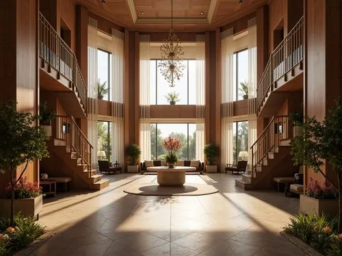 lobby,hotel lobby,atriums,foyer,cochere,entrance hall,hallway,amanresorts,hotel hall,3d rendering,entryway,narthex,render,luxury home interior,atrium,breezeway,hallway space,nemacolin,hall,renderings