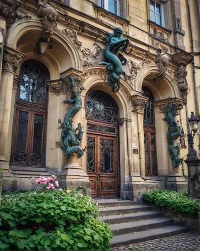 rudolfinum,budapest,mirogoj,lviv,wiesbaden,szeged,vienna,viena,bayreuth,zagreb,kunstverein,konzerthaus,würzburg residence,kunsthistorisches museum,driehaus,praha,main facade,the garden society of gothenburg,viennese,vienna's central cemetery,Illustration,Realistic Fantasy,Realistic Fantasy 47