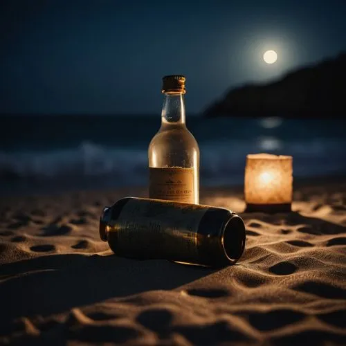 message in a bottle,isolated bottle,romantic night,drift bottle,sea night,glass bottle,the bottle,empty bottle,corona app,moonshine,soir,dark beach,moon shine,glass bottles,glass bottle free,bottle of wine,a bottle of wine,moonlit night,candlelit,bottle fiery,Photography,General,Cinematic