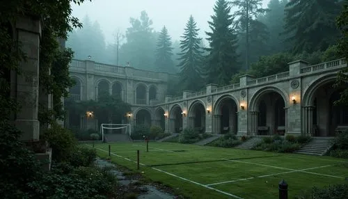 hall of the fallen,sanatorium,mausoleum ruins,ruins,monastery,necropolis,forest ground,riftwar,briarcliff,dormitory,orphanage,marycrest,dark park,schoolyard,forest cemetery,ravenloft,graveyards,old graveyard,altgeld,house in the forest