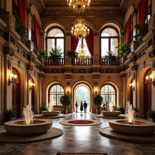 biltmore,philbrook,crown palace,residenz,nemacolin,cliveden,galleria,entrance hall,europe palace,foyer,wiesbaden,boston public library,inside courtyard,hall of nations,corridor,atriums,corridors,banff springs hotel,enfilade,hallway