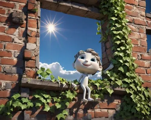 sylbert,bobinska,3d render,lumi,meadowfoam,sylvania,bobinski,fenstermaker,rapunzel,up,cat frame,3d rendered,jack russell,gromit,edmund,julkipli,humpty,white cat,moomin,unico,Unique,3D,3D Character