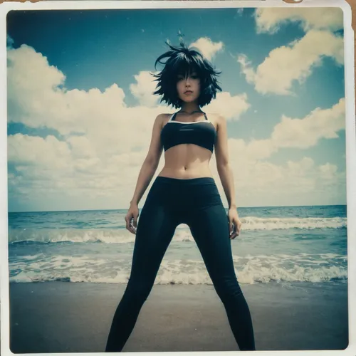 diet icon,bjork,black woman,lupe,the sea maid,black jane doe,album cover,hips,lubitel 2,workout icons,beach background,walk on the beach,fitness model,litchi,black women,queen bee,abs,beach walk,polaroid,saona,Photography,Documentary Photography,Documentary Photography 03