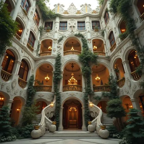 inside courtyard,atrium,dragon palace hotel,banff springs hotel,kempinski,palazzo,crown palace,atriums,courtyard,courtyards,europe palace,alcazar,budapest,marble palace,casa fuster hotel,venetian hotel,emirates palace hotel,parador,hermitage,paradores,Photography,General,Realistic