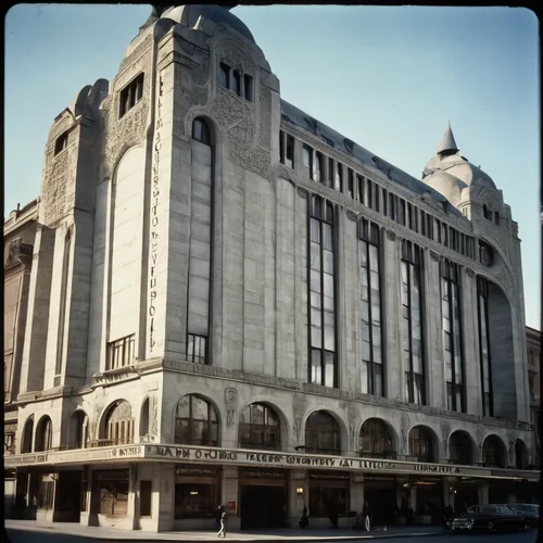 warner theatre,department store,fox theatre,keith-albee theatre,south station,madison square garden,ohio theatre,philharmonic hall,movie palace,smoot theatre,atlas theatre,national cuban theatre,semper opera house,alabama theatre,building exterior,willis building,pitman theatre,lubitel 2,music society,old opera,Photography,Documentary Photography,Documentary Photography 02