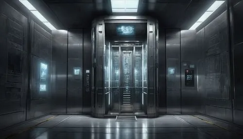 levator,elevator,elevators,metallic door,airlock,corridors,Conceptual Art,Fantasy,Fantasy 33