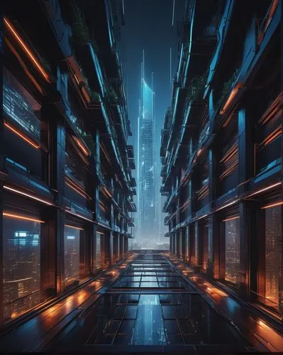 cybercity,coruscant,metropolis,arcology,cyberport,mainframes,cybertown,ctbuh,cyberia,warehouses,microdistrict,futuristic landscape,high rises,synth,theed,cityscape,monoliths,cyberscene,supercomputer,apartment blocks,Art,Classical Oil Painting,Classical Oil Painting 05