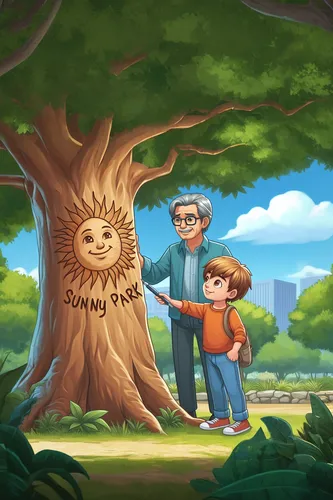 kids illustration,pine family,pines,monkey island,game illustration,knothole,tree signboard,forest workers,cartoon forest,stump,birch family,plane-tree family,arrowroot family,cut tree,chestnut forest,happy children playing in the forest,elm family,studio ghibli,druid grove,big trees