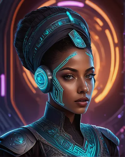 symetra,jaya,andromeda,nova,portrait background,echo,custom portrait,cg artwork,mara,neottia nidus-avis,karnak,maria bayo,sci fiction illustration,zodiac sign libra,nebula guardian,samara,cyborg,avatar,fantasy portrait,gara,Illustration,Realistic Fantasy,Realistic Fantasy 45