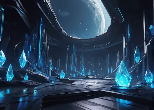 ice planet,hall of the fallen,portal,futuristic landscape,arcanum,cassiopeia,fantasia,cg artwork,actinium,mesa,symetra,kadala,concept art,alien world,threshold,echo,mining facility,sky space concept,plasma bal,steam machines,Conceptual Art,Fantasy,Fantasy 14