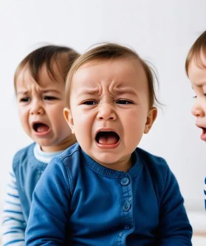 the two babies are very upset with the sound of music,crybabies,crying babies,meltdowns,tantrums,tantrum,crying baby