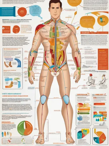 human body anatomy,medical concept poster,medical illustration,human anatomy,the human body,human digestive system,muscular system,infographics,endocrine,vector infographic,human body,digestive system,circulatory system,kinesiology,human internal organ,anatomical,anatomy,medical imaging,clinical samples,health products,Unique,Design,Infographics