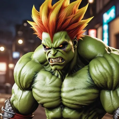 blanka,akuma,kakarak,hulk,angry man,hulka,hulking,skaar,bukom,gozu,incredible hulk,elfman,toshinori,avenger hulk hero,shokan,ferrigato,angry,stroheim,hulked,brute,Photography,General,Realistic