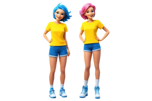 starfires,yellow and blue,derivable,harmonix,twinkles,bananarama,dressup,plug-in figures,twinset,scandia gnomes,avatars,gradient mesh,windjammers,gemini,minimis,stewardesses,supertwins,dollies,flechettes,pair of dumbbells,Conceptual Art,Oil color,Oil Color 11