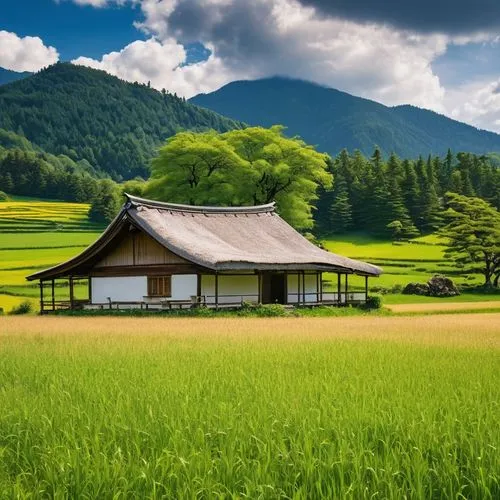 japan landscape,ricefield,rice field,beautiful japan,yamada's rice fields,rice fields,the rice field,green landscape,magome,ricefields,home landscape,japon,landscape background,japanese background,countryside,meadow landscape,rural landscape,paddy field,shirakawa,farm background,Photography,General,Realistic