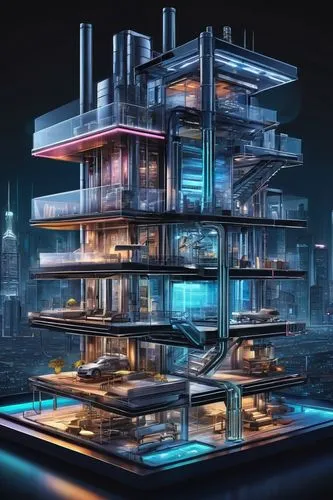 cybertown,futuristic architecture,microdistrict,electrohome,cybercity,cyberport,hypermodern,multistorey,smart home,solar cell base,micropolis,arcology,apartments,cyberia,futuristic,modern architecture,apartment block,apartment building,futuristic landscape,supercomputer,Unique,Design,Infographics