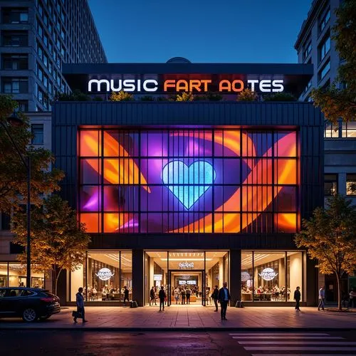 Music Venue Fusion Architecture Design Ideas