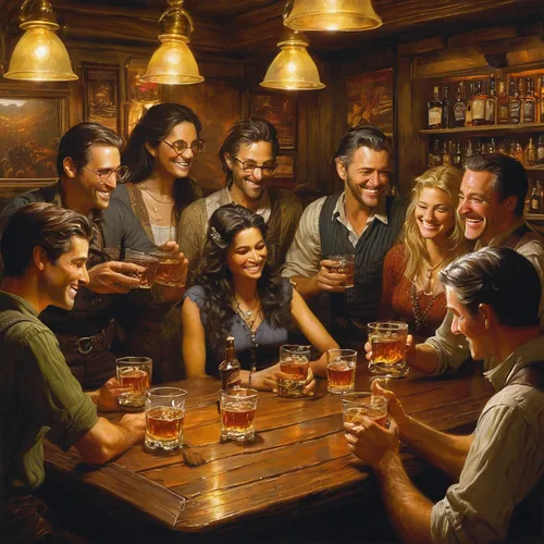 scotch whisky,irish pub,canadian whisky,pub,drinking party,single malt scotch whisky,drinking establishment,craft beer,american whiskey,social group,blended malt whisky,irish whiskey,single malt whisky,grain whisky,prohibition,unique bar,brewery,english whisky,jack daniels,taproom,Illustration,Realistic Fantasy,Realistic Fantasy 03