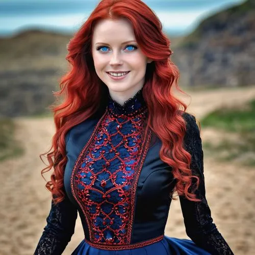 redhair,celtic woman,red hair,celtic queen,fionnuala,redhead,Photography,General,Realistic