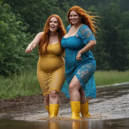 rubber boots,redheads,plus-size model,plus-size,walking in the rain,rain boot,mermaids,rain pants,celtic woman,leg dresses,floods,golden ritriver and vorderman dark,plus-sized,heidi country,raindops,surface water sports,high water,in the rain,motor boat race,rain stoppers