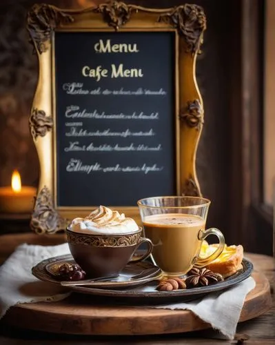 crème anglaise,affogato,caffè macchiato,menu,breakfast menu,café,café au lait,christmas menu,caffè americano,liqueur coffee,cafe,caterer,coffee background,place setting,coffeemania,tiramisu signs,viennese cuisine,arabic coffee,espresso,wooden plate,Art,Classical Oil Painting,Classical Oil Painting 40