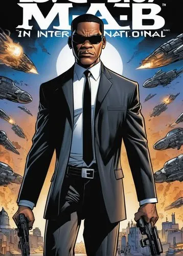 a black man on a suit,black male,black businessman,cover,agent 13,black professional,magazine cover,african american male,blade,black man,special agent,mack,comic book,mercenary,marvel comics,mcnab,agent,machine gun,book cover,main character,Illustration,American Style,American Style 13