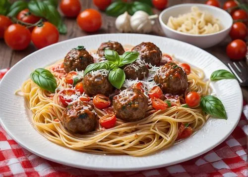 meatballs,beef ball,borbagatto meat,arrabbiata sauce,kofta,spaghetti alla puttanesca,bolognese sauce,bolognese,mediterranean cuisine,italian food,beef roulades,italian pasta,anellini,italian cuisine,sicilian cuisine,cacciucco,tagliatelle,capellini,steamed meatball,truffade,Illustration,Children,Children 06