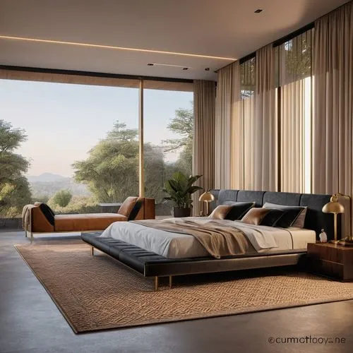 modern room,bedroom,modern living room,great room,interior modern design,sleeping room,canopy bed,livingroom,luxury home interior,3d rendering,contemporary decor,modern decor,living room,bedroom window,guest room,interior design,window treatment,home interior,room divider,sitting room,Photography,General,Realistic