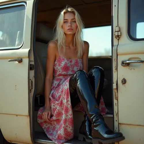 landrover,countrygirl,girl and car,westfalia,wrangler,blonde woman