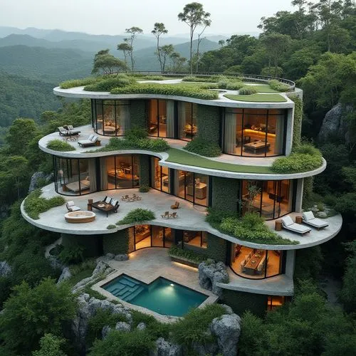 tree house,tailandia,tree house hotel,treehouse,dreamhouse,beautiful home