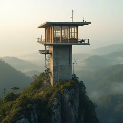 lookout tower,observation tower,watch tower,fire tower,watchtower,watchtowers,seelturm,the observation deck,observation deck,tigers nest,couloumbis,grandtop,lifeguard tower,turm,malaparte,wudang,skywalking,bird tower,observatoire,decebalus,Photography,General,Realistic