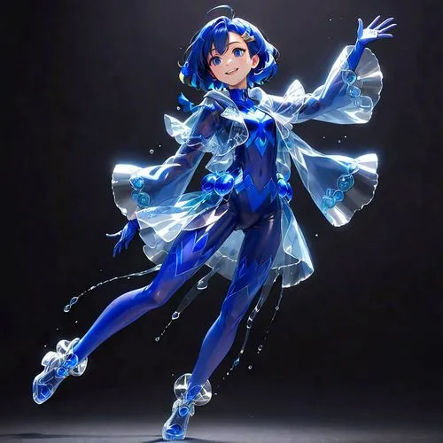 winterblueher,hamearis lucina,sonoda love live,vanessa (butterfly),kotobukiya,blue enchantress,figure skating,sapphire,blu,delphinium,3d figure,myosotis,ice queen,yuzu,himuto,aqua,suit of the snow maiden,goddess of justice,fantasia,ganai,Anime,Anime,General