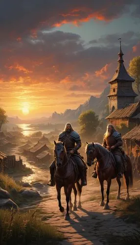 yi sun sin,rongfeng,townsmen,qingming,fantasy picture,chatumongol,oriental painting,daoists,khenin,highwaymen,game illustration,kenway,musou,inner mongolia,hwarang,goryeo,horseback,shangshu,horse riders,masashige,Illustration,American Style,American Style 02