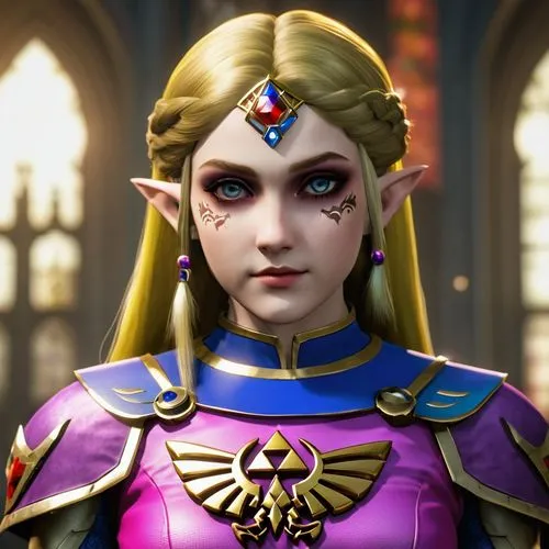 Princess Zelda (Legend of Zelda) as a Suicide Squad Member,zelda,violet head elf,hyrule,zeluco,jaina,zelada,vaira,impa,karavas,loz,maetel,luthra,bayo,devora,prinzregent,uma,zelinka,zellar,kriemhild,ci