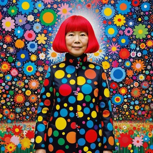 shirakami-sanchi,matryoshka doll,janome chow,matryoshka,mari makinami,bjork,popart,choi kwang-do,han thom,japanese woman,russian doll,asian woman,dots,effect pop art,psychedelic art,multicolor faces,little girl with balloons,colorful balloons,plastic arts,kaleidoscope art,Photography,General,Cinematic