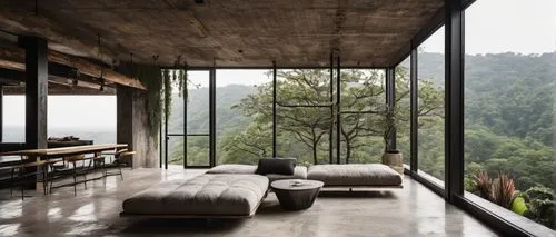 amanresorts,house in mountains,zumthor,house in the mountains,forest house,the cabin in the mountains,cantilevered,alishan,roof landscape,minotti,snohetta,interior modern design,chalet,beautiful home,living room,cubic house,timber house,verandah,cantilevers,rwanda,Illustration,Japanese style,Japanese Style 09