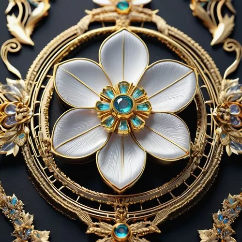 floral ornament,brooch,circular ornament,enamelled,diadem,broach,gold flower,art deco ornament,jewelry florets,frame ornaments,ornament,decorative flower,golden wreath,decorative frame,ornate pocket watch,decorative element,the order of cistercians,vintage ornament,bridal accessory,motifs of blue stars,Photography,General,Sci-Fi