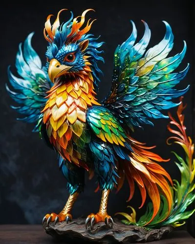 phoenix rooster,uniphoenix,gryphon,garuda,phoenixes,fantasy animal,gryfino,griffon,patung garuda,fenix,phenix,chakavian,gryphons,garrison,an ornamental bird,ornamental bird,featherlike,jatayu,simurgh,aguila,Photography,General,Fantasy