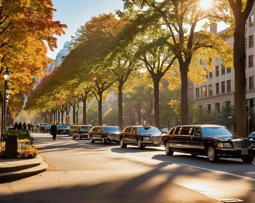 tree-lined avenue,autumn morning,autumn in the park,autumn light,one autumn afternoon,autumn day,autumn sunshine,autumn park,golden autumn,autumnal,boulevard,autumn scenery,the boulevard arjaan,chrysler fifth avenue,autumn sun,autumn background,autumn trees,aaa,autumn theme,paris,Illustration,Retro,Retro 18