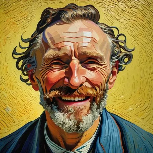 lokportrait,vincent van gough,vincent van gogh,portrait background,gnu,elderly man,george w bush,ernő rubik,custom portrait,rabbi,ecstatic,the face of god,art,painting technique,om,geometric ai file,digital painting,digital art,pferdeportrait,digital artwork,Art,Artistic Painting,Artistic Painting 03