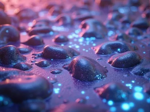 cinema 4d,crystallization,3d render,waterdrops,crystalize,water drops,crystallized,droplets,biofilm,poured,drops of water,material test,small bubbles,superfluid,3d rendered,volumetric,crystalized,crystals,blender,droplets of water