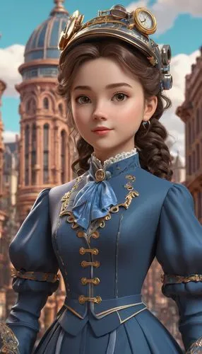 noblewoman,victoriana,miniaturist,dorota,principessa,lehzen,Unique,3D,3D Character