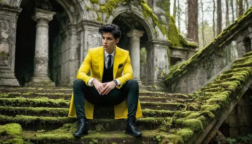 ryoji,grimsley,sagmeister,wudang,trespassing,masaji,vladislaus,ikkoku,yellow,yellow garden,throne,yellow jumpsuit,temples,yukihiro,lupini,volturi,the throne,gyakuten,miroku,sherwani